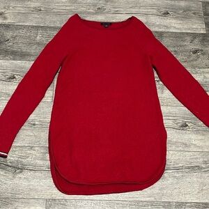 Tommy Hilfiger Vibrant Red Knit Top